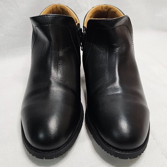 Xena Work Boots Omega EH Work Black Steel Toe Heels Women's Size 8.5W EU 39 - Picture 2 of 12